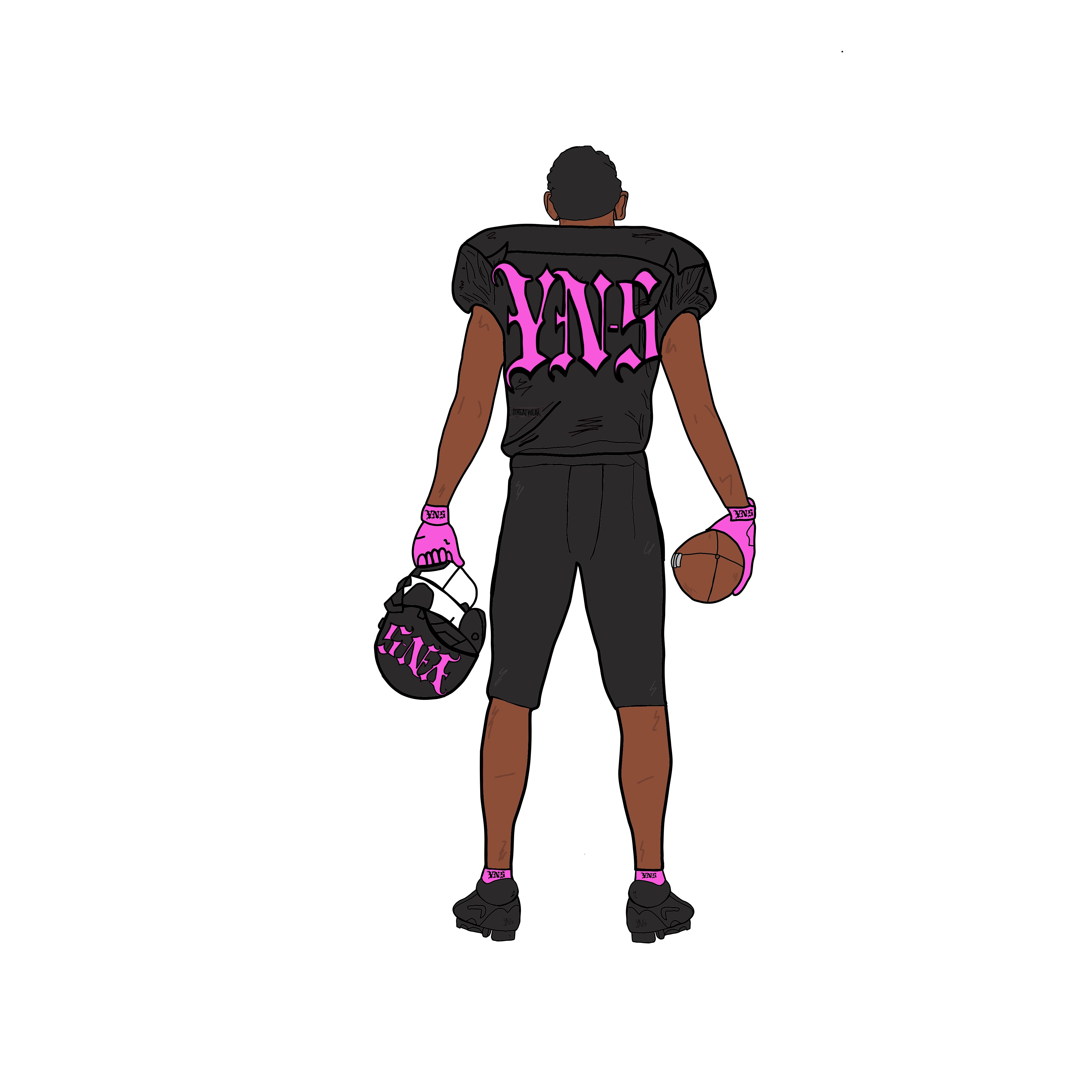 YN-S football graphic